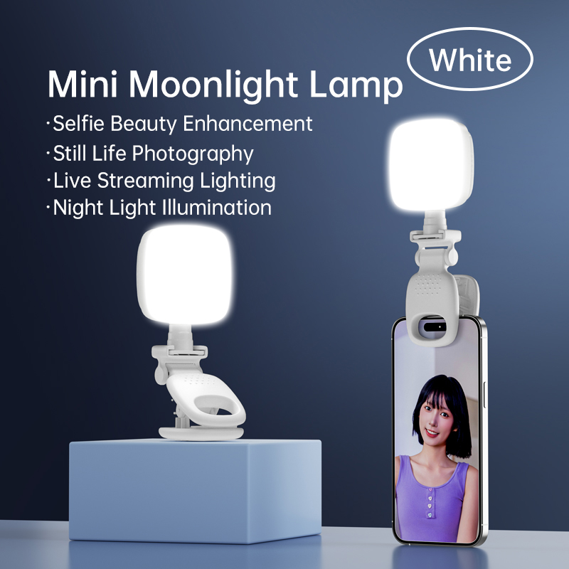 Photography Lighting Handheld - 휴대용 클립형 미니 LED 셀카 조명,