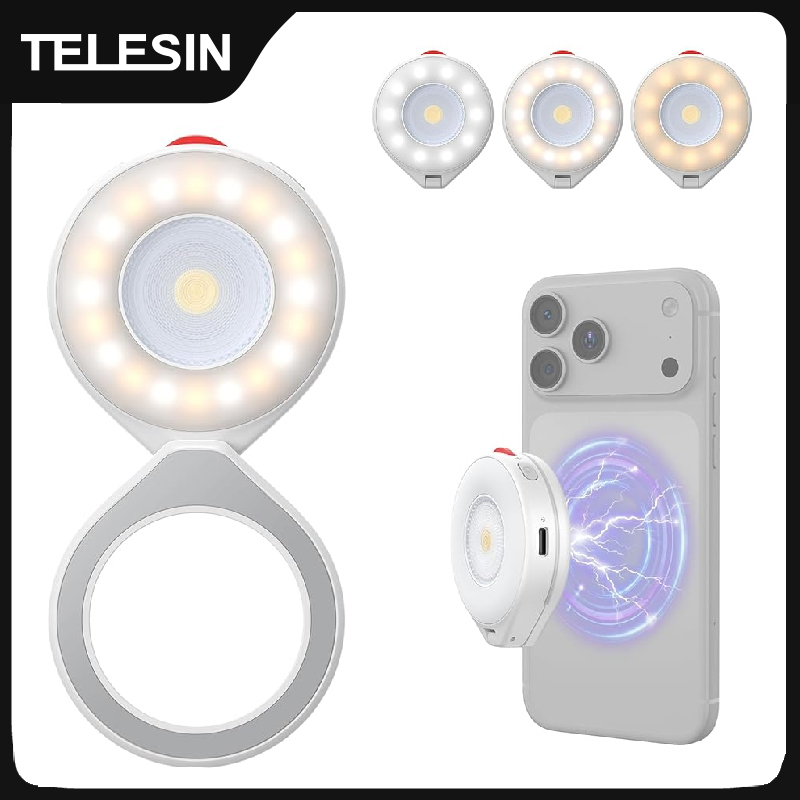 TELESIN 마그네틱 플래시 라이트 스마트폰 사진 촬 - Photography Lighting Brands 리뷰 및 가격