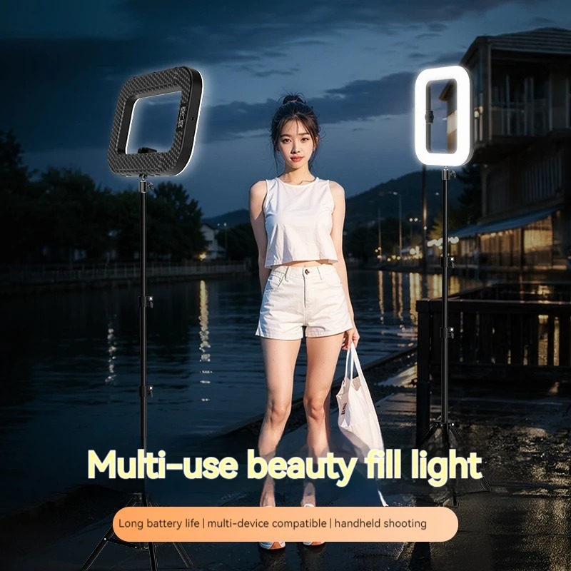 RGB 휴대용 링 라이트, 스마트폰용, 라이브 방송용, - Photography Lighting Handheld 리뷰 및 가격