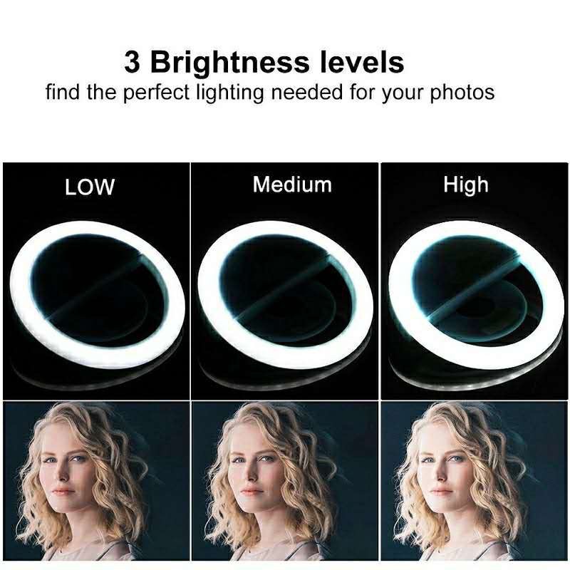 LED 셀카 링 라이트, USB 충전 필 라이트, 셀카 - Photography Lighting Game 리뷰 및 가격