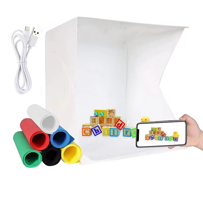 접이식 라이트박스 휴대용 사진 LED 사진 스튜디오 텐 - Photography Lighting Kit Portable 리뷰 및 가격
