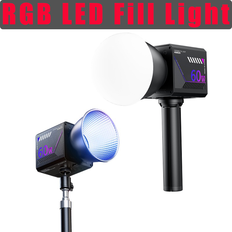 60W RGB 비디오 라이트 휴대용 LED 사진 스튜디 - Photography Lighting Meter 리뷰 및 가격
