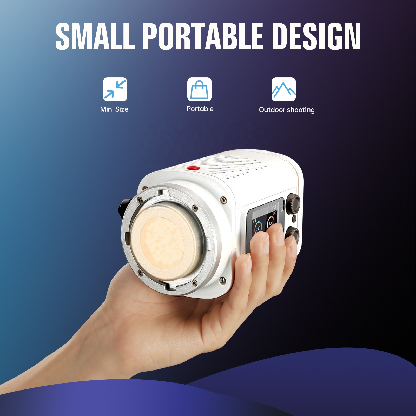 JINBEI EF-60BI 60w 사진 조명 휴대용 초 - Photography Lighting Handheld 리뷰 및 가격